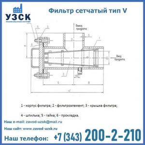 Фильтр сетчатый ФС по Т-ММ-11-2003 в Муроме