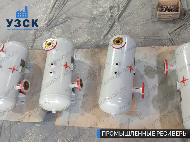 фотография емкостных ресиверов газа Муром