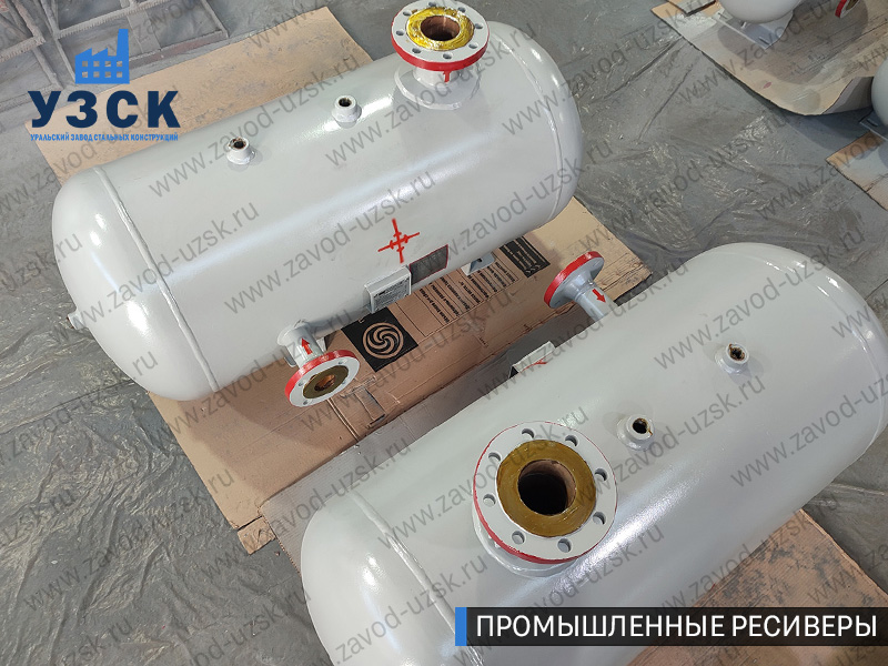 фотография промышленных ресиверовдля газа Муром